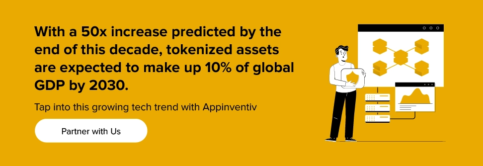 Leverage the benefits of asset tokenization with Appinventiv