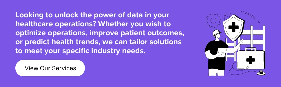 partner with us to  unlock the power of data in your healthcare operations