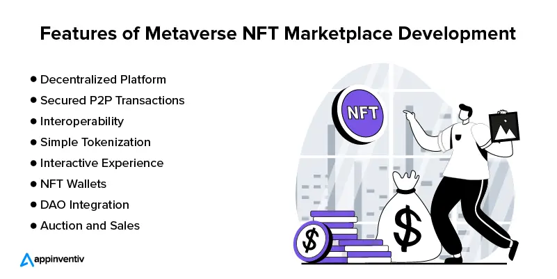 Features of Metaverse NFT Marketplace Development