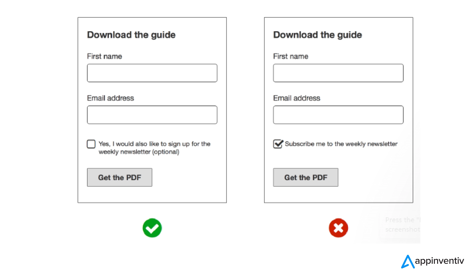 Pre-ticked consent boxes are prohibited by the GDPR Compliance